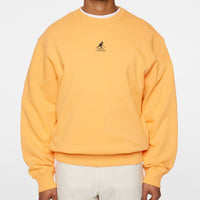 J.Lindeberg x Kangol Golf Jumper - Roberto Crew Neck - M. Orange PF25