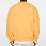 J.Lindeberg x Kangol Golf Jumper - Roberto Crew Neck - M. Orange PF25