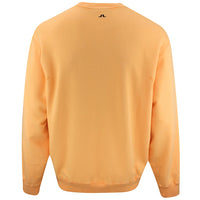 J.Lindeberg x Kangol Golf Jumper - Roberto Crew Neck - M. Orange PF25