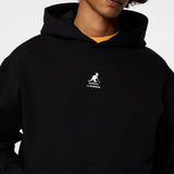 J.Lindeberg x Kangol Golf Pullover - Roberto Hoodie - Black PF25
