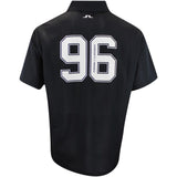 J.Lindeberg x Kangol Golf Shirt - Paul Ftbl Jersey - Black PF25
