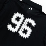 J.Lindeberg x Kangol Golf Shirt - Paul Ftbl Jersey - Black PF25