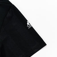 J.Lindeberg x Kangol Golf Shirt - Paul Ftbl Jersey - Black PF25