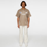 J.Lindeberg x Kangol Golf Shirt - Paul Ftbl Jersey - V. Khaki PF25