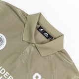 J.Lindeberg x Kangol Golf Shirt - Paul Ftbl Jersey - V. Khaki PF25