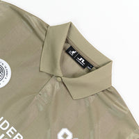 J.Lindeberg x Kangol Golf Shirt - Paul Ftbl Jersey - V. Khaki PF25