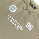 J.Lindeberg x Kangol Golf Shirt - Paul Ftbl Jersey - V. Khaki PF25