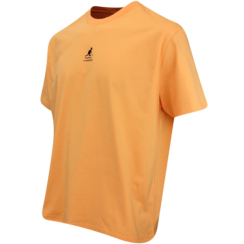 J.Lindeberg x Kangol Golf T-Shirt - Davie Tee - Mock Orange PF25