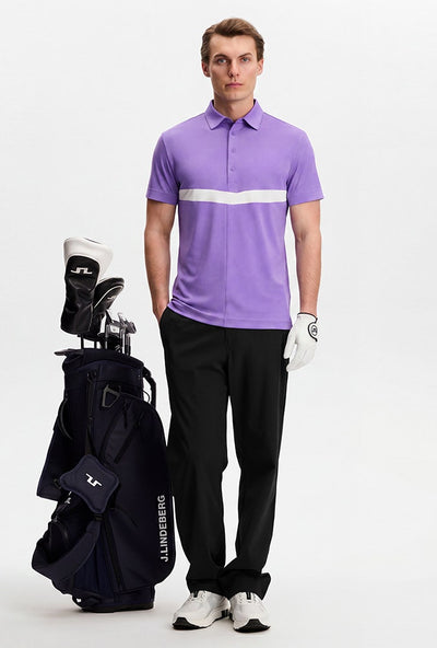 Matt Wallace - Purple JL Bridge Polo Shirt - Open Thursday 2026