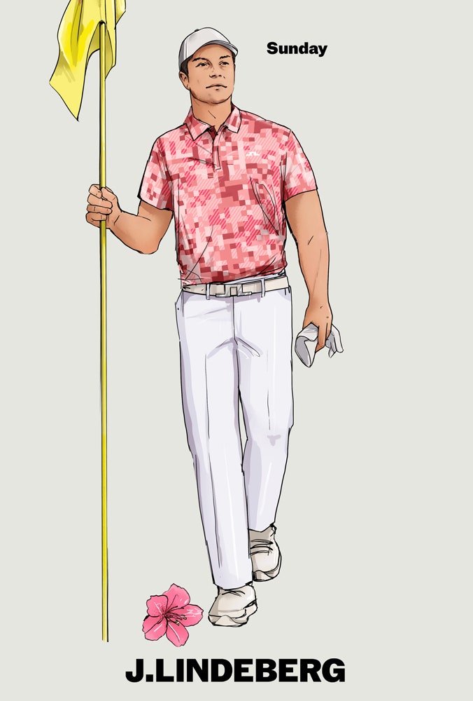 Viktor Hovland - Masters Sunday 2026 - JL Polo Shirt