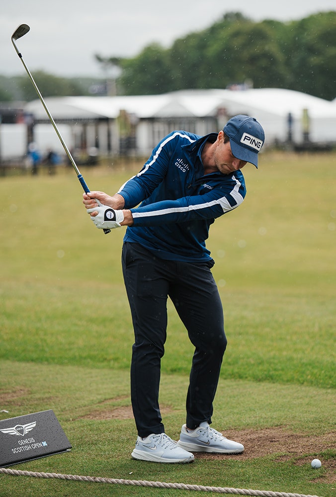 Viktor Hovland - Scottish Open Tartan Polo - DP World Tour 2026