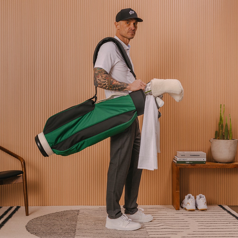 Jones Golf Bag - Original Celtic Single Strap - Green 2024