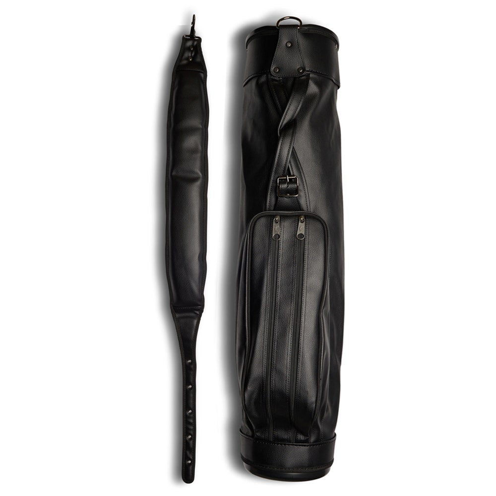 Jones Golf Bag - Original SE PU Single Strap - Black Bomber 2026