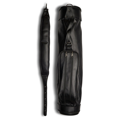 Jones Golf Bag - Original SE PU Single Strap - Black Bomber 2026