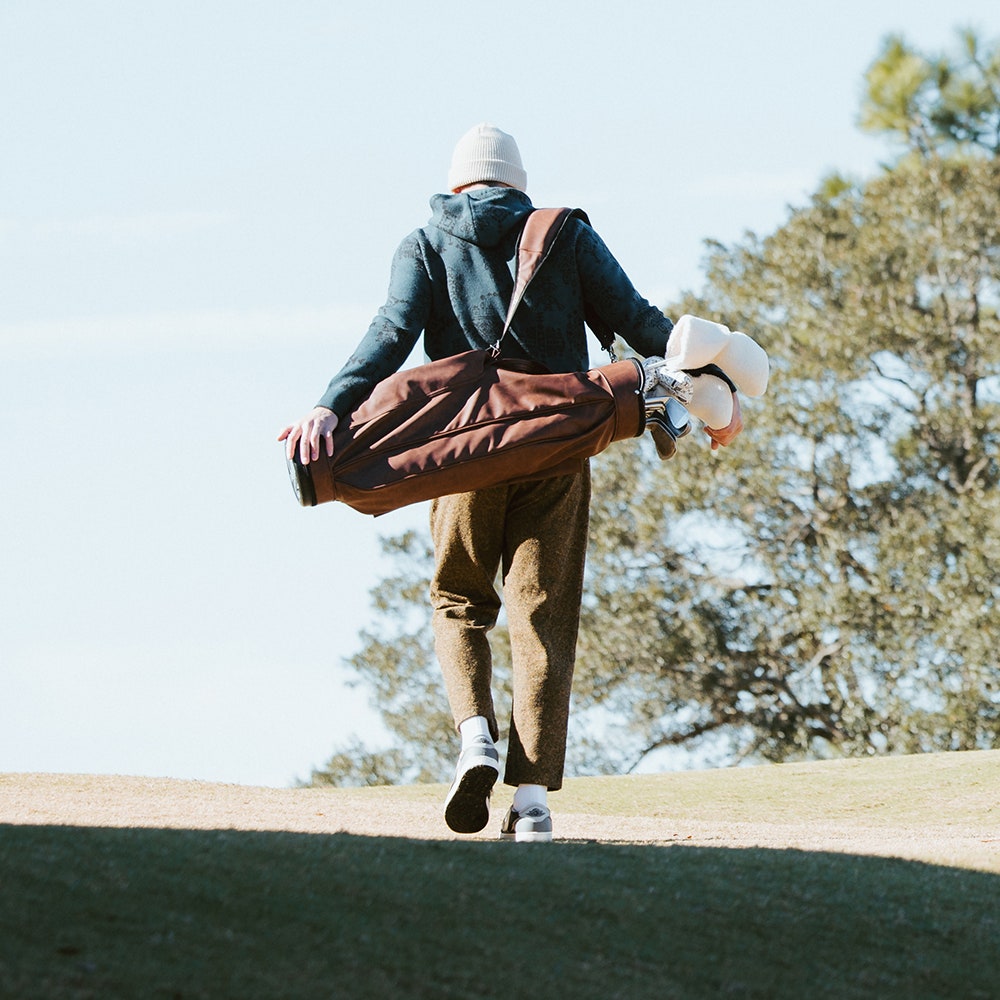 Jones Golf Bag - Original SE PU Single Strap - Brown Kodiak 2026
