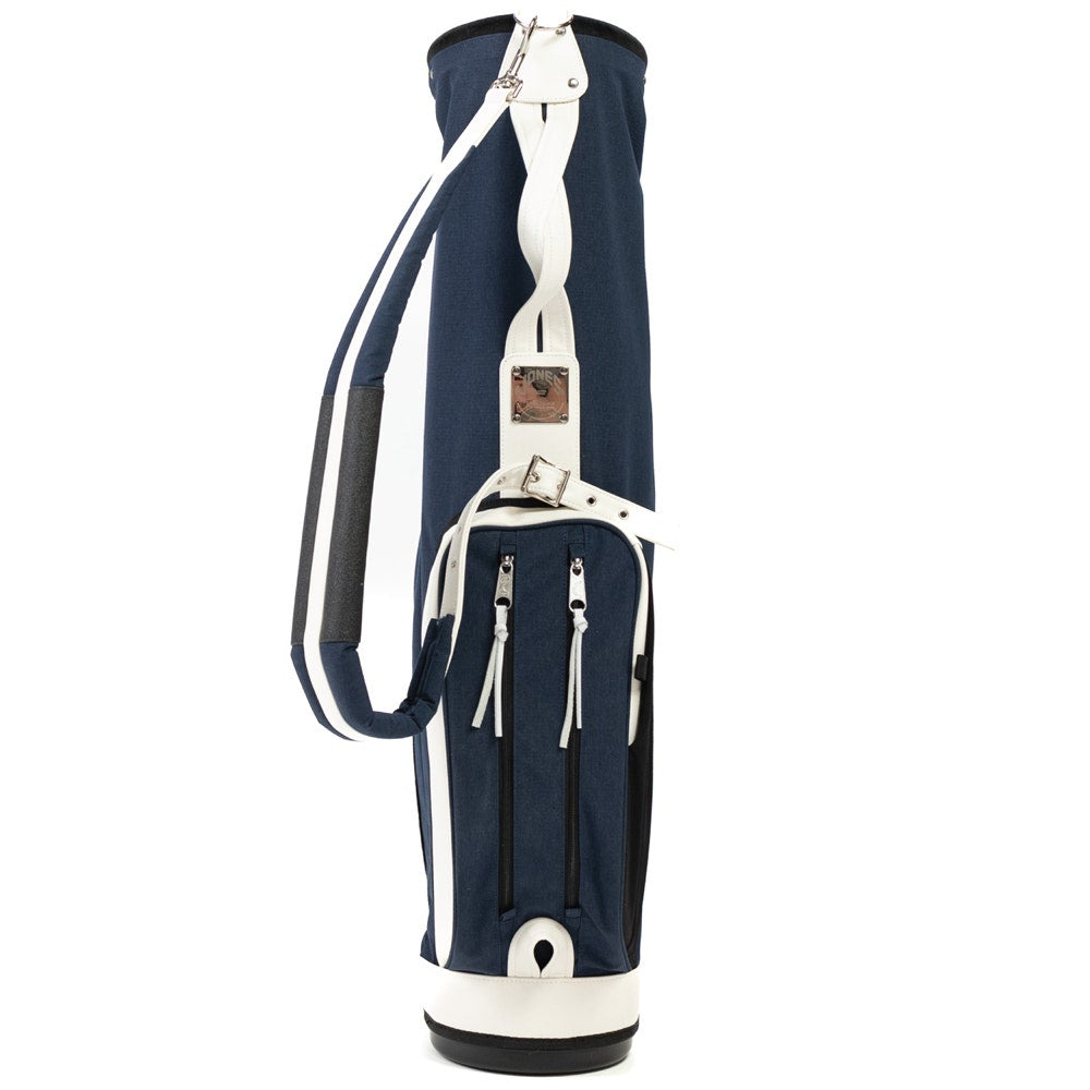 Jones Golf Bag - Players Series R Single Strap - Navy - White 2024