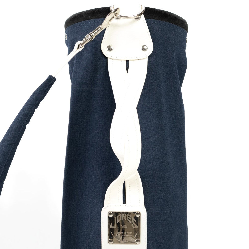 Jones Golf Bag - Players Series R Single Strap - Navy - White 2024