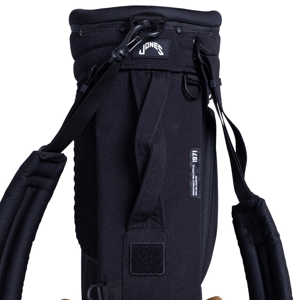 Jones Golf Bag - Rover R Stand - Black - Wheat 2026
