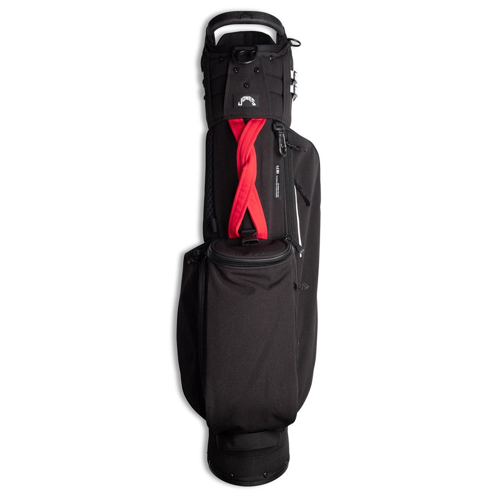 Jones Golf Bag - Utility Trouper R 3.0 Stand - Black - Red 2026