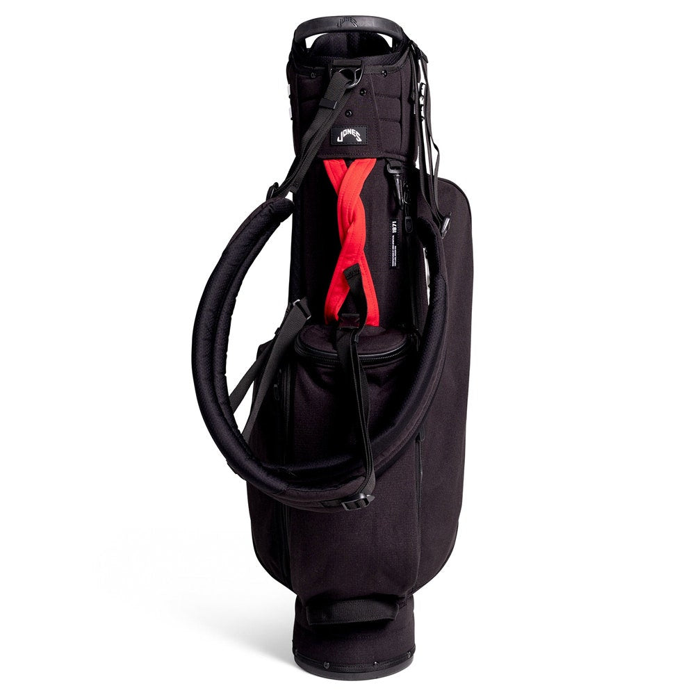 Jones Golf Bag - Utility Trouper R 3.0 Stand - Black - Red 2026