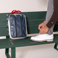 Jones Golf Shoe Bag - Classic - Navy - Red 2026