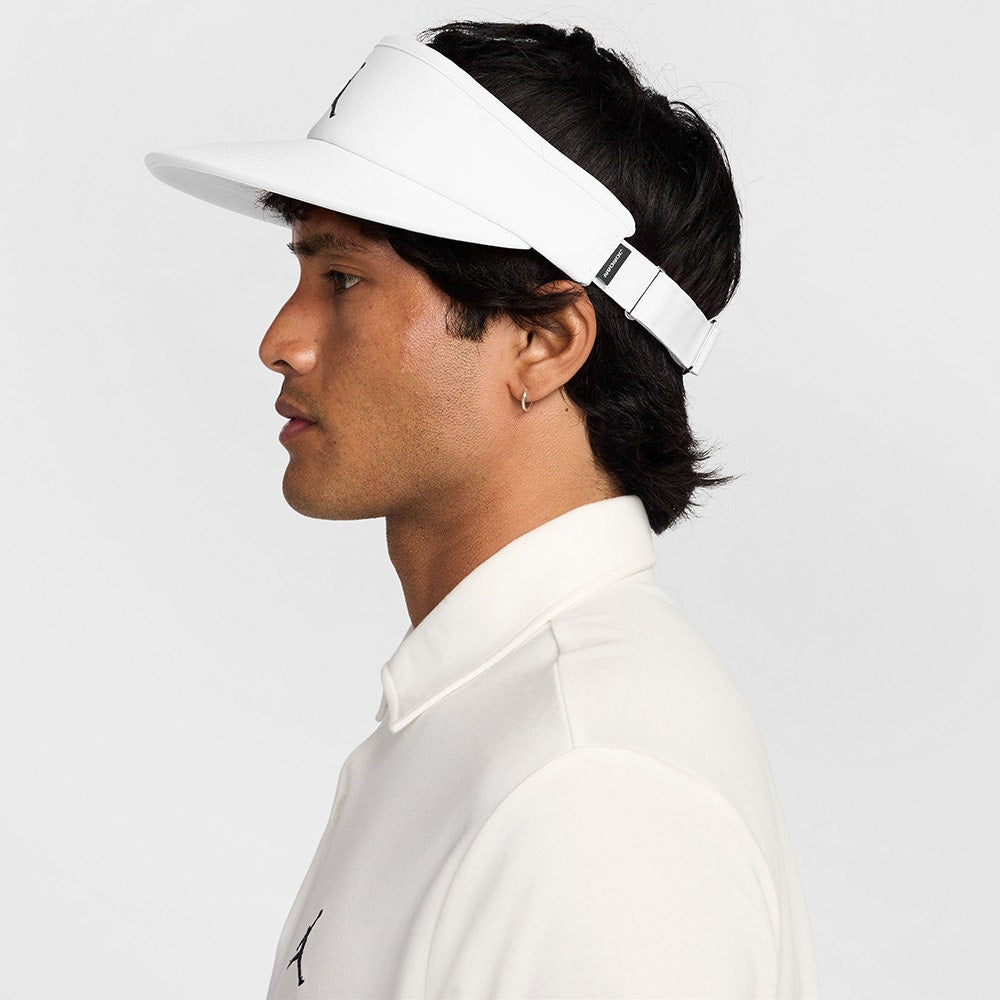 Jordan Golf Cap - DF Statement Ace Visor - White SP26