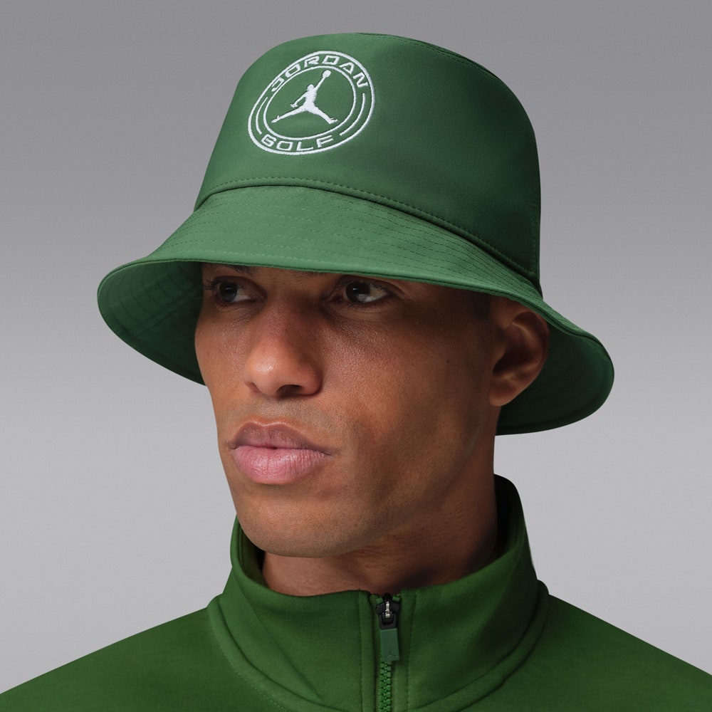 Jordan Golf Cap - DF Statement Apex Bucket - Forest Green SU26
