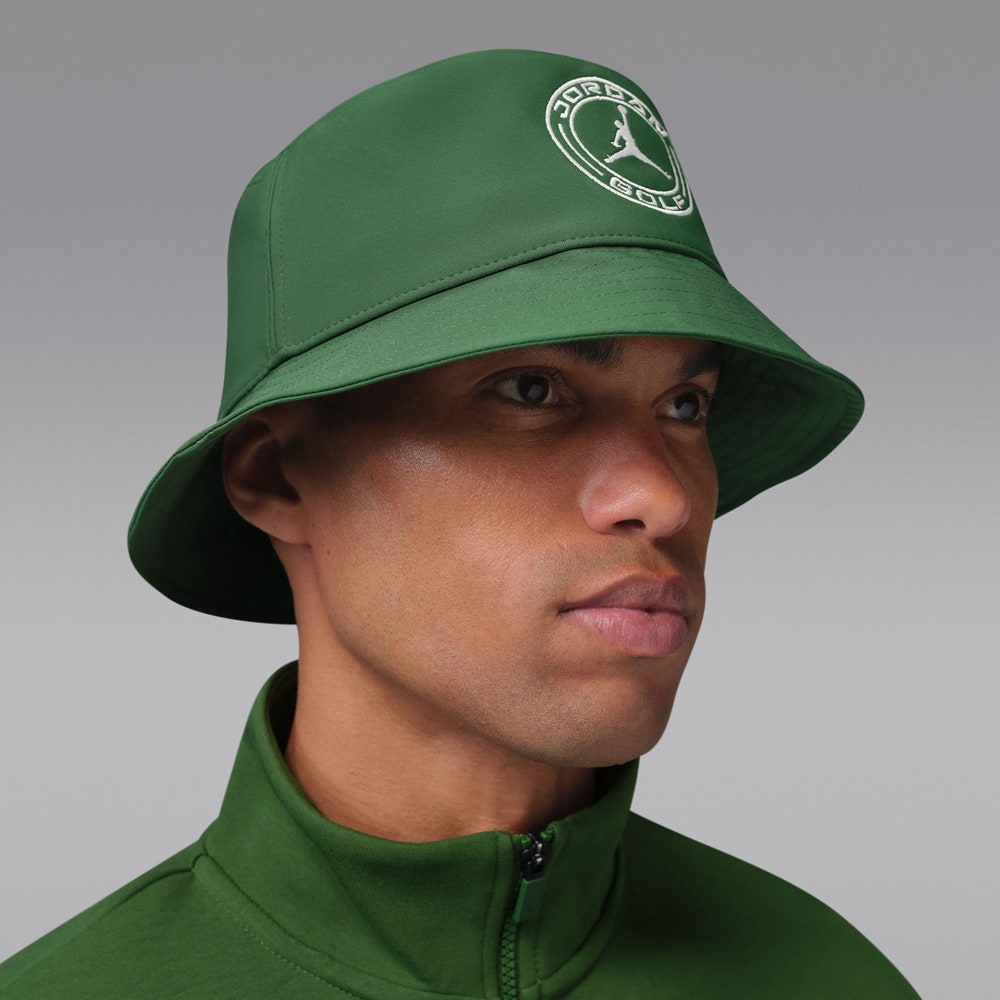 Jordan Golf Cap - DF Statement Apex Bucket - Forest Green SU26