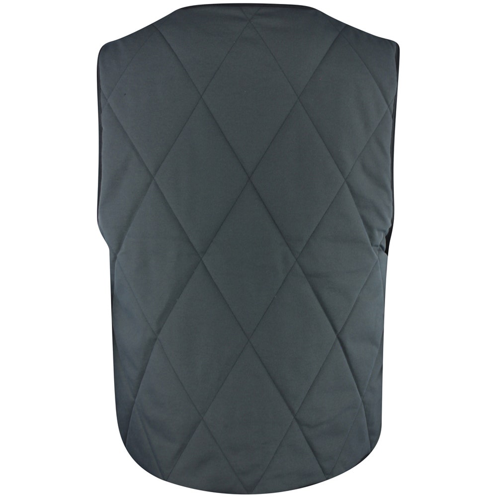 Jordan Golf Gilet - Quilted FZ Vest - Black SP26