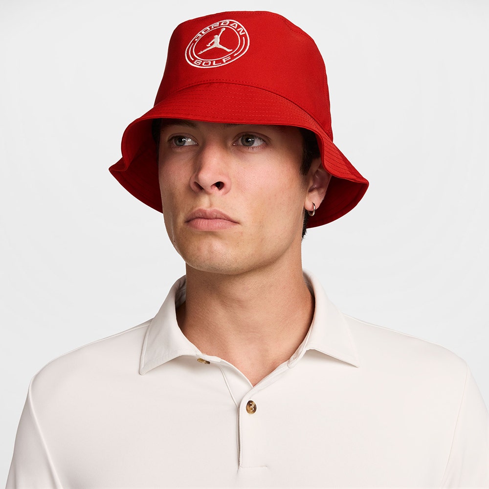 Jordan Golf Hat - DF Statement Apex Bucket - Mystic Red SP26