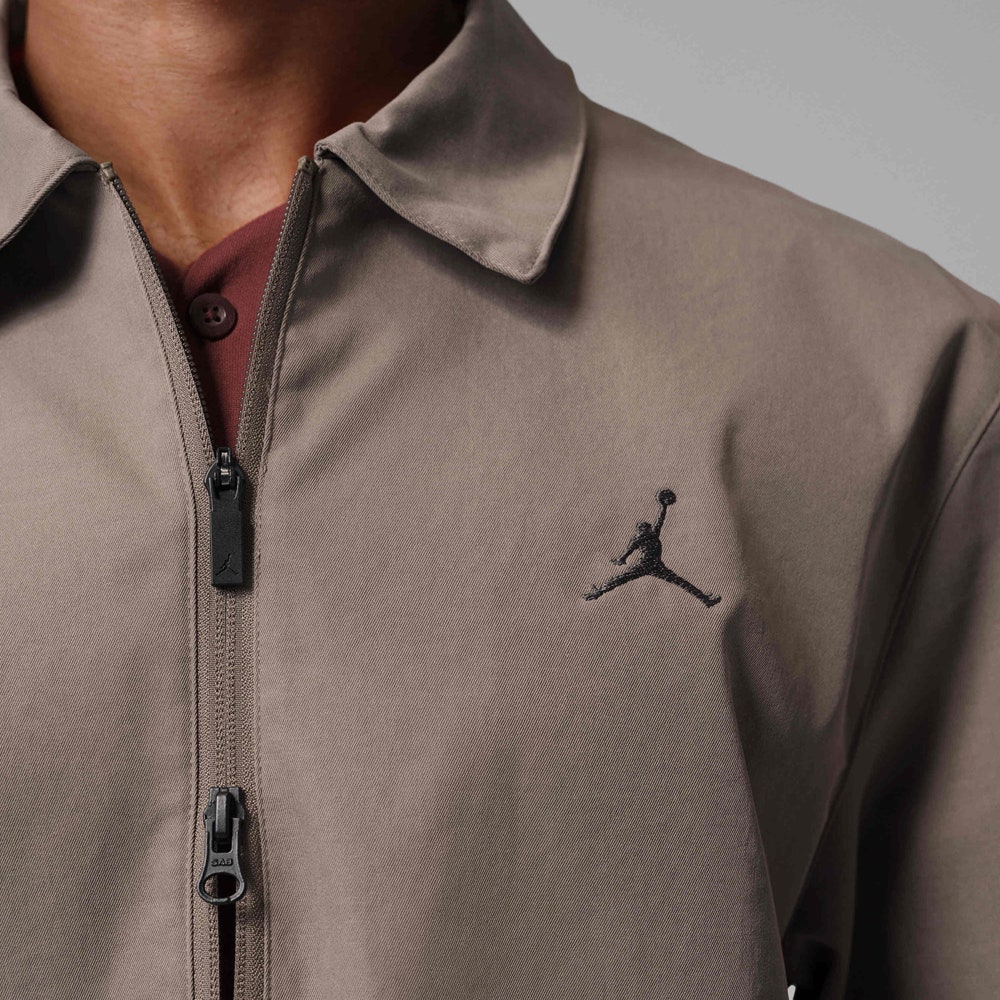 Jordan Golf Jacket - Statement FZ Shacket - Olive Grey SP26