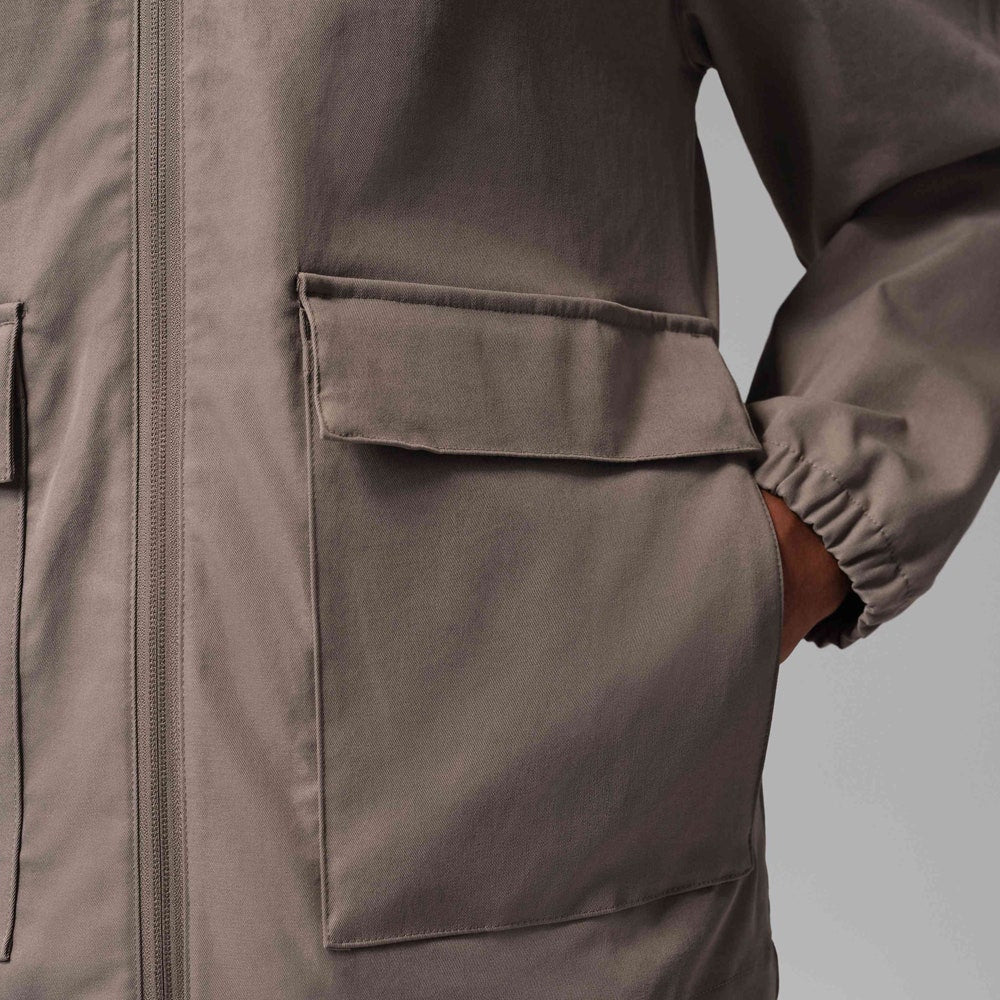 Jordan Golf Jacket - Statement FZ Shacket - Olive Grey SP26