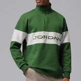 Jordan Golf Pullover - DF Colour Block HZ - Forest Green SU26