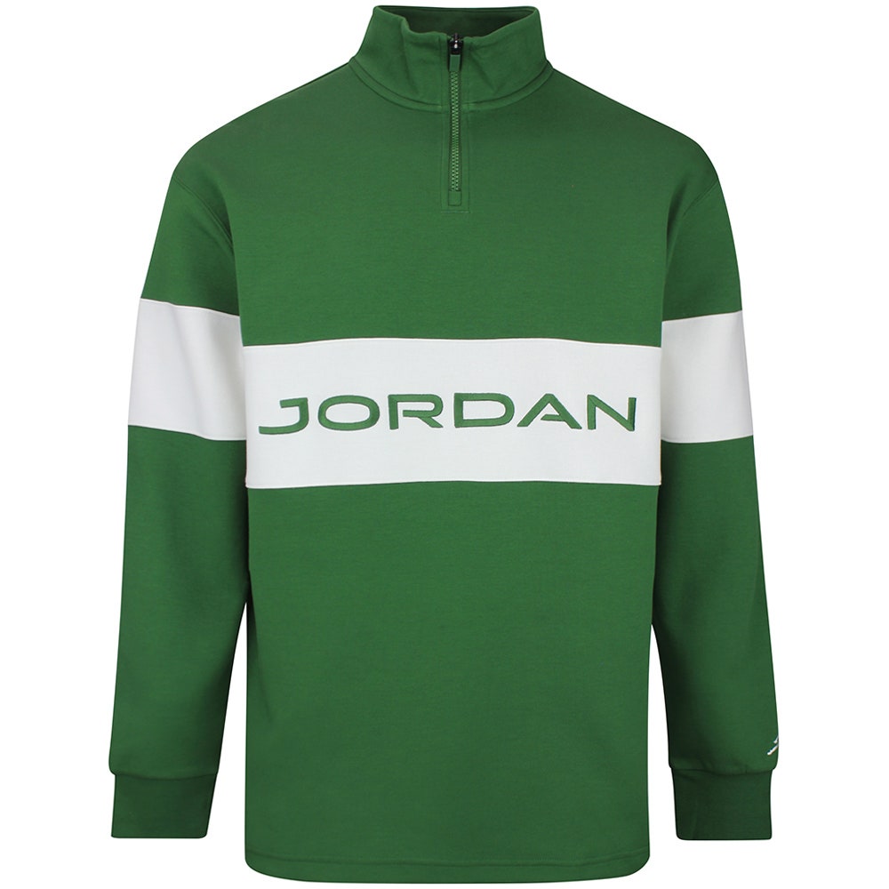 Jordan Golf Pullover - DF Colour Block HZ - Forest Green SU26