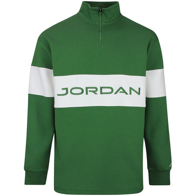 Jordan Golf Pullover - DF Colour Block HZ - Forest Green SU26