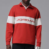 Jordan Golf Pullover - DF Colour Block HZ - Mystic Red SP26