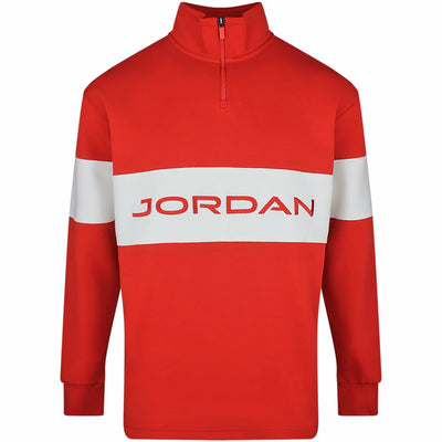 Jordan Golf Pullover - DF Colour Block HZ - Mystic Red SP26