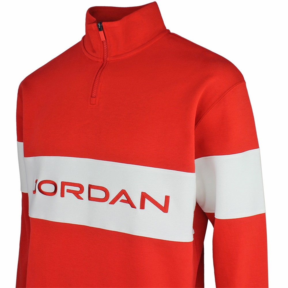 Jordan Golf Pullover - DF Colour Block HZ - Mystic Red SP26