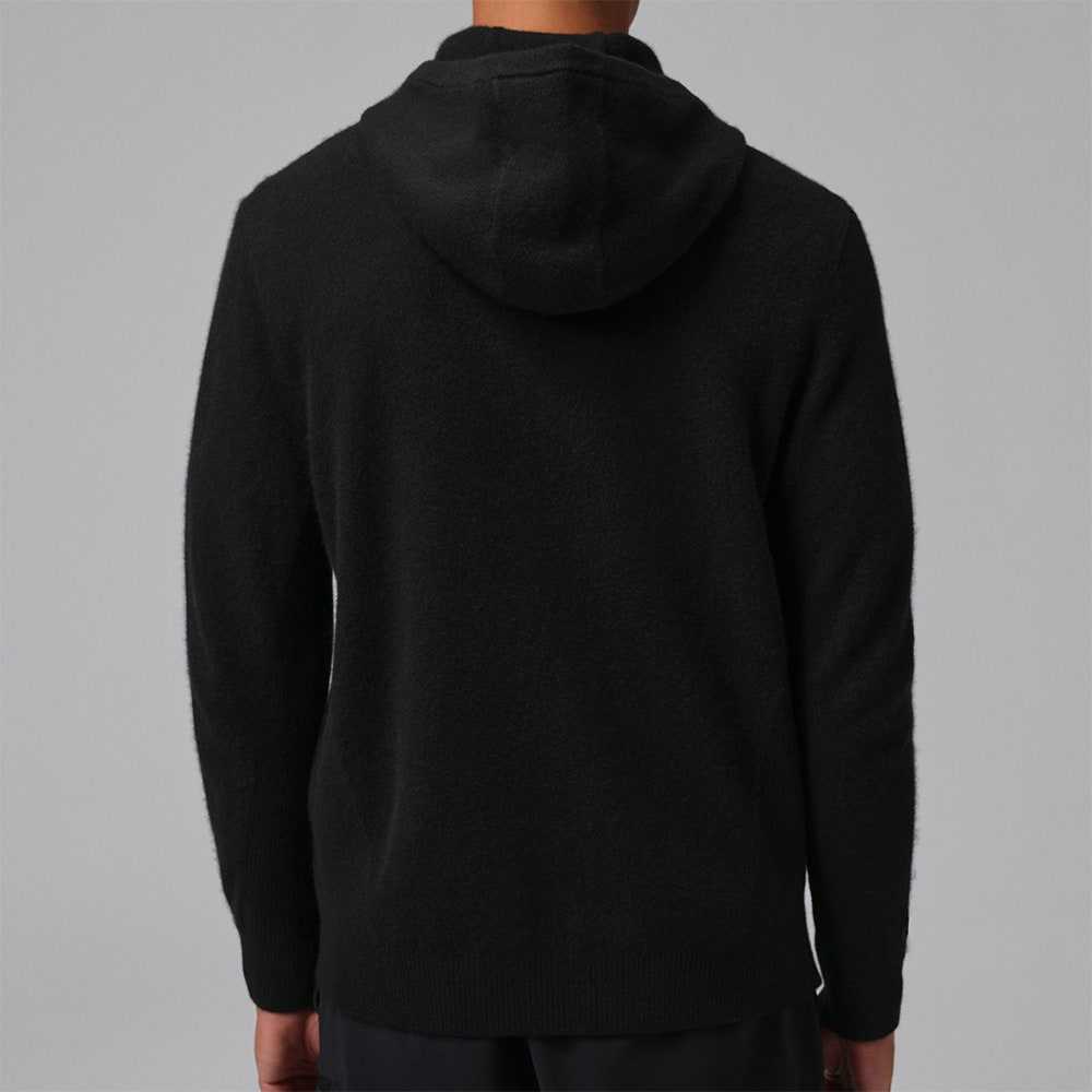 Jordan Golf Pullover - Signature Cashmere Hoodie - Black SP26