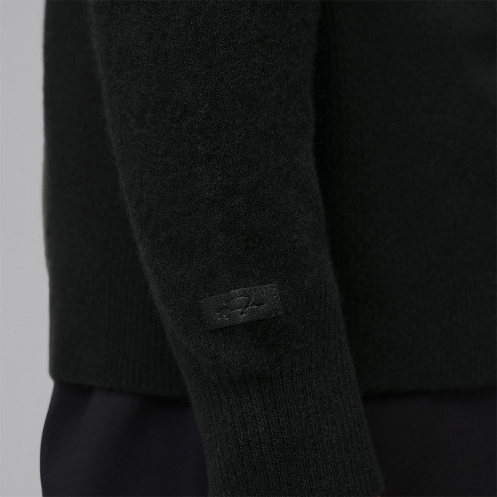 Jordan Golf Pullover - Signature Cashmere Hoodie - Black SP26