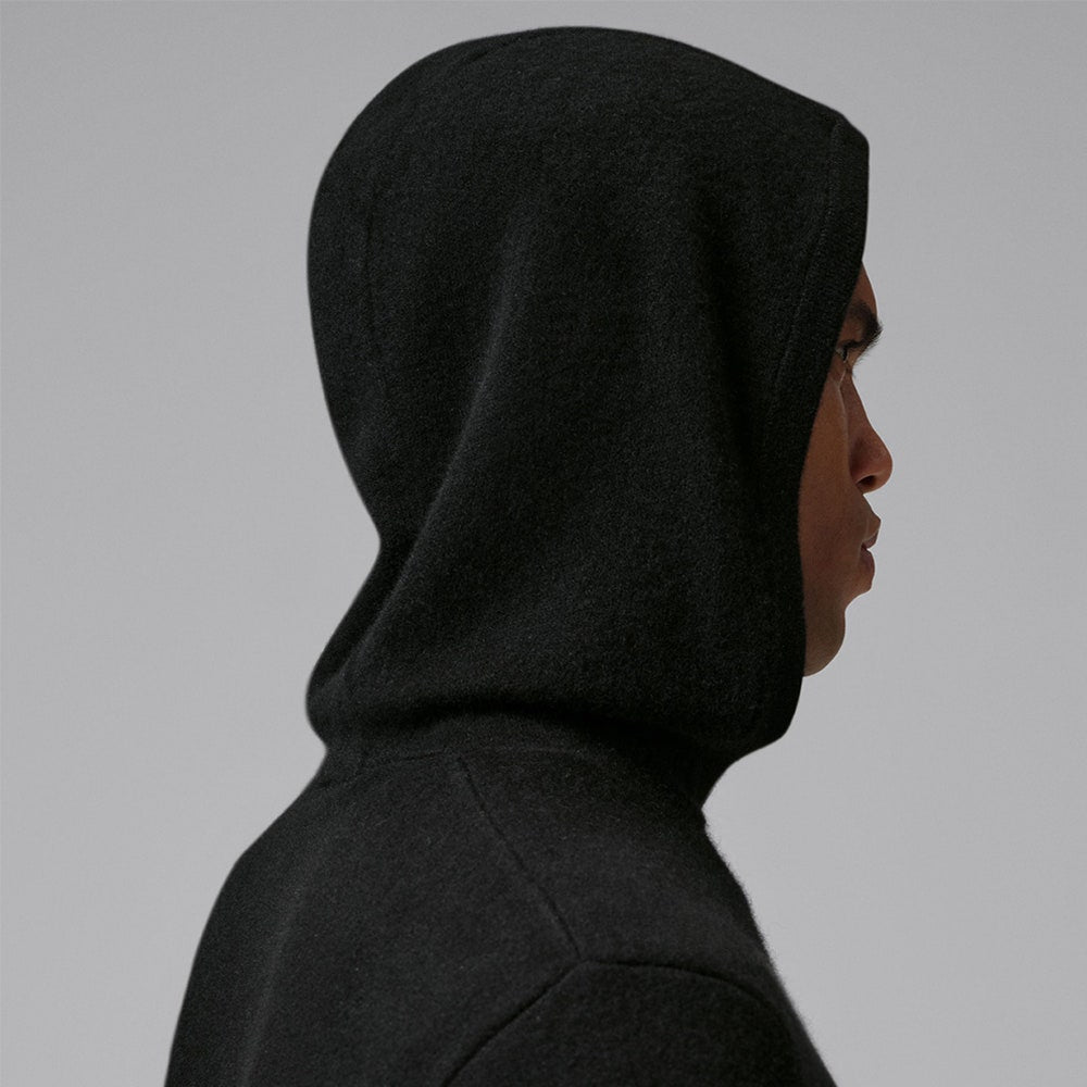 Jordan Golf Pullover - Signature Cashmere Hoodie - Black SP26