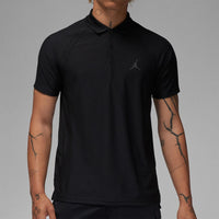 Jordan Golf Shirt - DF ADV Jacquard Polo - Black SP24
