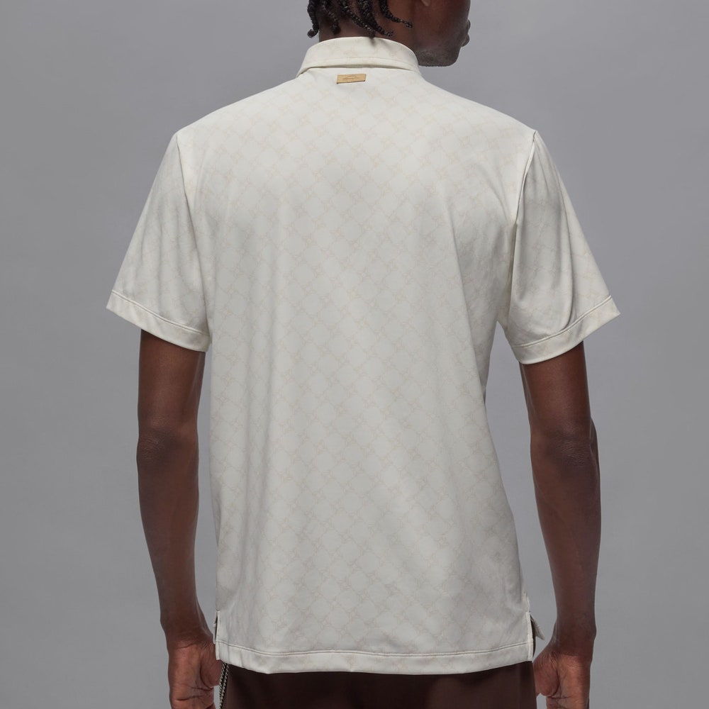 Jordan Golf Shirt - DF All Over Print Polo - Phantom 2026