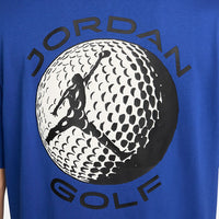 Jordan Golf Shirt - DF Crew Neck Tee - Game Royal HO25