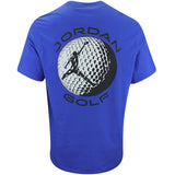 Jordan Golf Shirt - DF Crew Neck Tee - Game Royal HO25