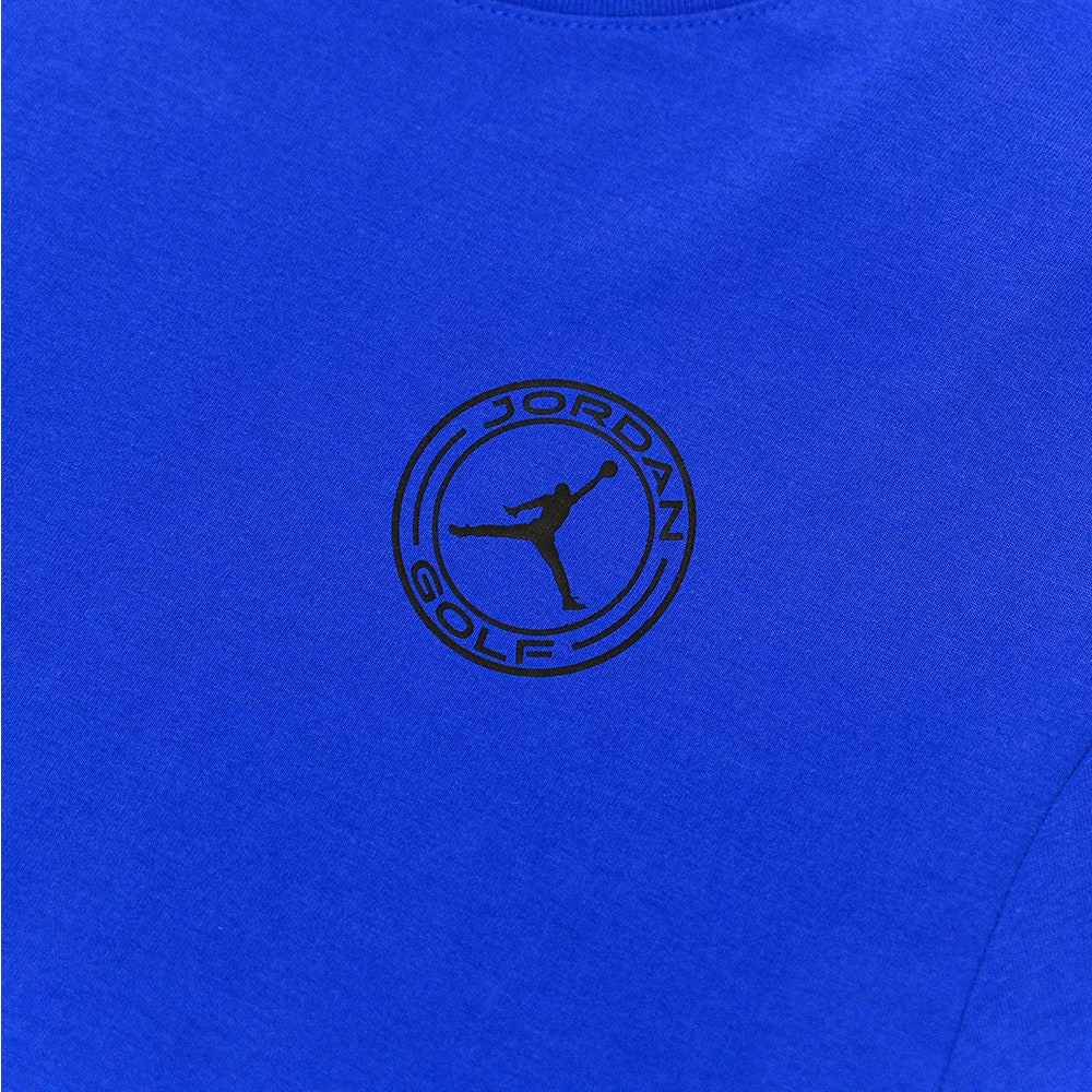 Jordan Golf Shirt - DF Crew Neck Tee - Game Royal HO25