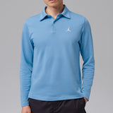 Jordan Golf Shirt - DF Long Sleeve Polo - December Sky HO26