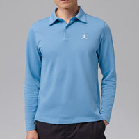Jordan Golf Shirt - DF Long Sleeve Polo - December Sky HO26