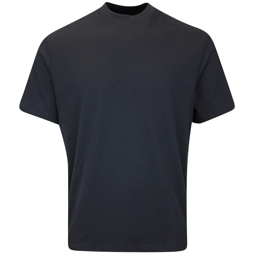 Jordan Golf Shirt - DF Mock Neck Polo - Black SP26