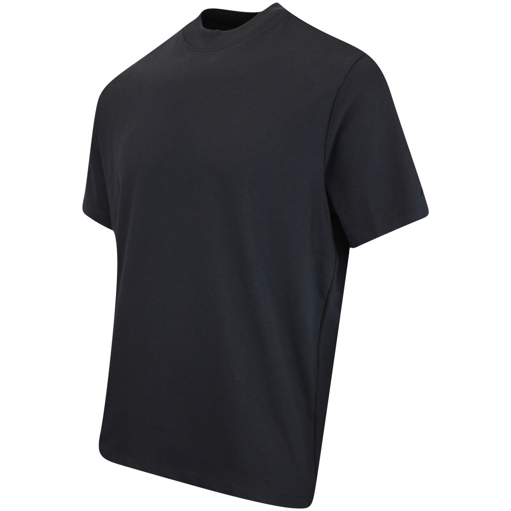 Jordan Golf Shirt - DF Mock Neck Polo - Black SP26